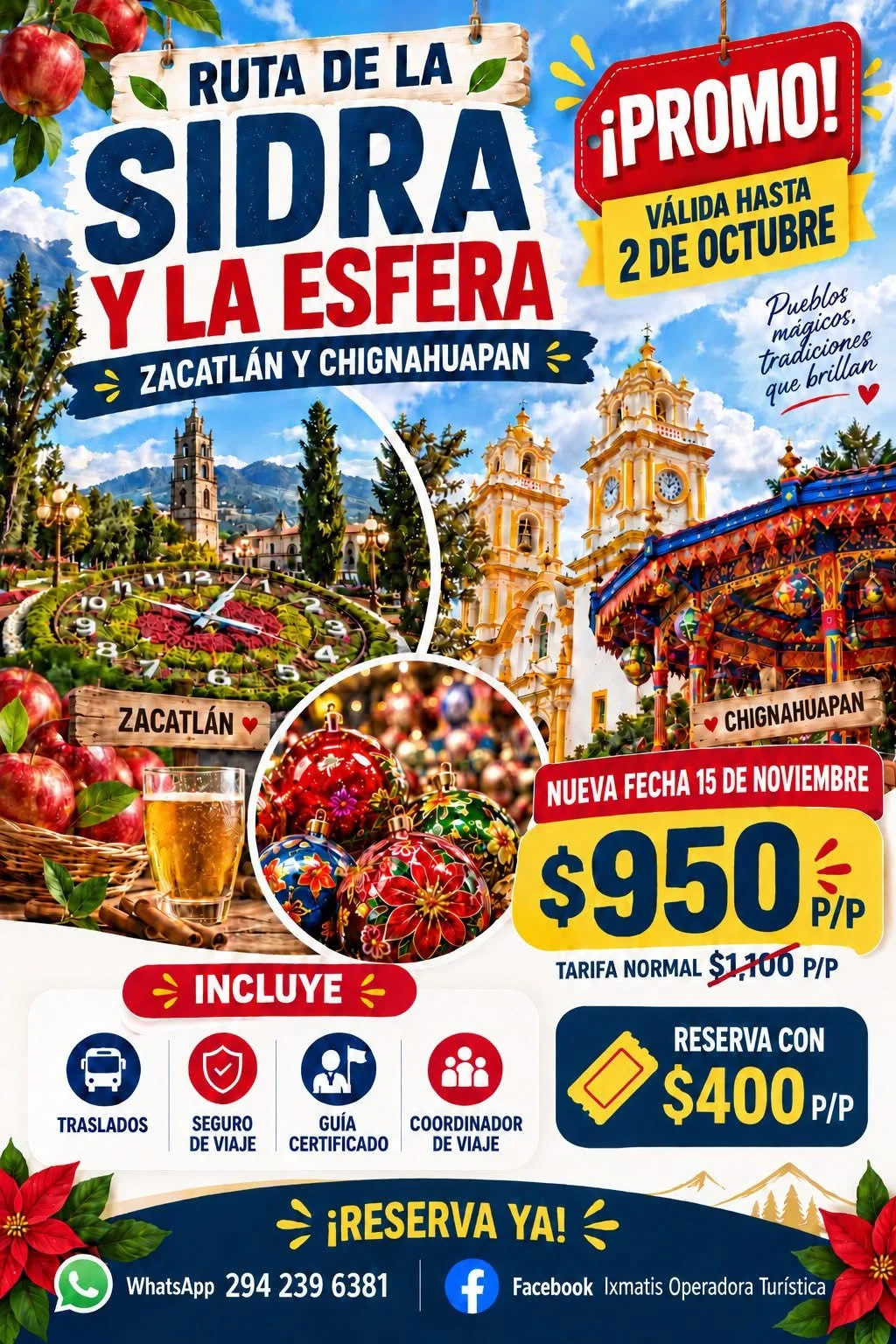 Ruta de la Sidra y la Esfera, Zacatlán y Chignahuapan